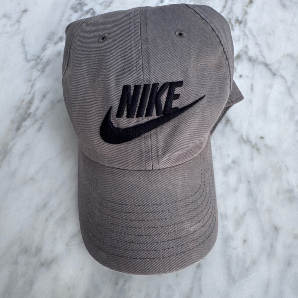 Nike Black and Gray Women's Cap